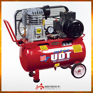 UDT UDT4050 오일타입콤프레샤 4HP*50L엔진톱/수작업공구/측량기/레벨기/소형건설기계
